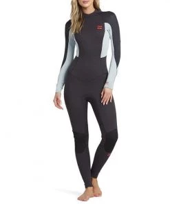 All Billabong Ladies Launch 3/2mm Full Wetsuit -GREY