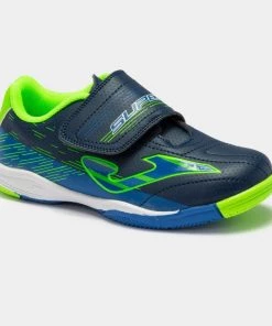 JOMA Kids Supercopa Indoor Football Boot (sizes 10-5) SCJS2203INV