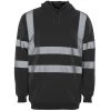 Supertouch Hi Vis Black Hoody