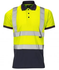 All Supertouch Hi Vis 2 Tone Polo