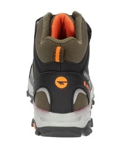 Hi Tec Kids Blackout Mid Hiking Boot -KHAKI Kids Footwear