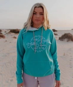 Saltrock Ladies Fonte Hoody -TURQUOISE