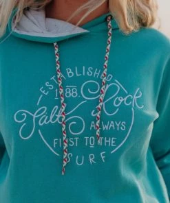 Saltrock Ladies Fonte Hoody -TURQUOISE