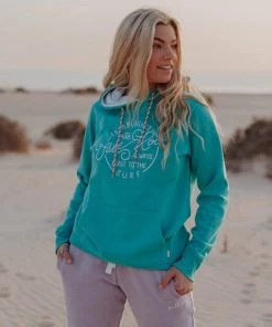 Saltrock Ladies Fonte Hoody -TURQUOISE