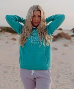Saltrock Ladies Fonte Hoody -TURQUOISE