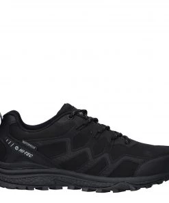 Hi Tec Mens Stinger Waterproof Shoe -BLACK/BLACK
