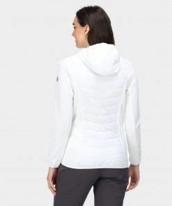 Ladies Jackets & Bodywarmers Regatta Ladies Andreson VI Hybrid Jacket -WHITE
