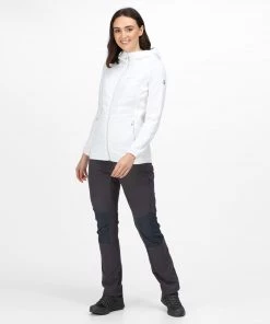 Ladies Jackets & Bodywarmers Regatta Ladies Andreson VI Hybrid Jacket -WHITE