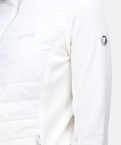 Ladies Jackets & Bodywarmers Regatta Ladies Andreson VI Hybrid Jacket -WHITE