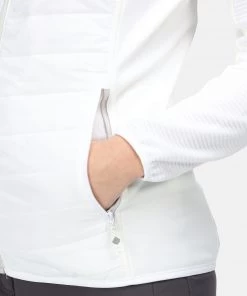 Ladies Jackets & Bodywarmers Regatta Ladies Andreson VI Hybrid Jacket -WHITE