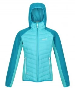 Regatta Ladies Andreson VI Hybrid Jacket -TURQUOISE Ladies Jackets & Bodywarmers