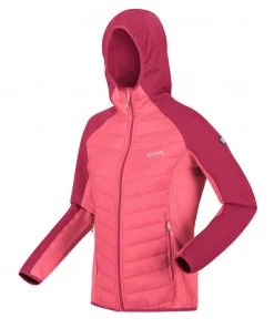 Regatta Ladies Andreson VI Hybrid Jacket -TROPICAL PINK Ladies Jackets & Bodywarmers