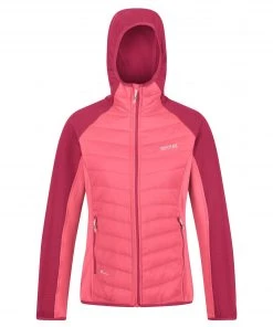 Regatta Ladies Andreson VI Hybrid Jacket -TROPICAL PINK Ladies Jackets & Bodywarmers