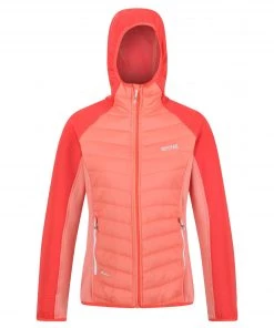 Regatta Ladies Andreson VI Hybrid Jacket -CORAL Ladies Jackets & Bodywarmers