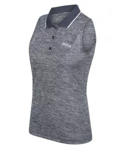 Ladies Polos, Tees & Shirts Regatta Ladies Tima II Polo -NAVY
