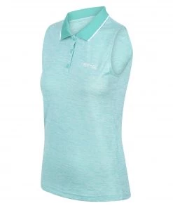 Ladies Polos, Tees & Shirts Regatta Ladies Tima II Polo -TURQUOISE