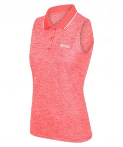 Regatta Ladies Tima II Polo -NEON PEACH
