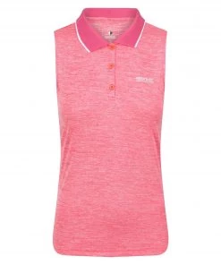 Regatta Ladies Tima II Polo -TROPICAL PINK Ladies Polos, Tees & Shirts