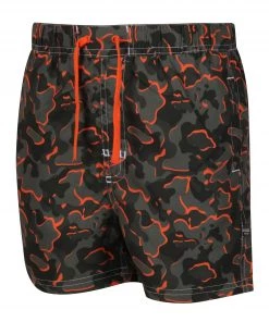 Regatta Boys Skander II Swim Shorts -GRAPE LEAF Swimwear