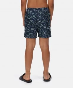 Regatta Boys Skander II Swim Shorts -NAVY Swimwear
