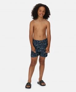 Regatta Boys Skander II Swim Shorts -NAVY Swimwear