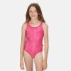 Regatta Girls Tanvi Swimsuit -PINK Swimwear