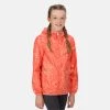 Kids Jackets & Bodywarmers Regatta Kids Printed Lever Jacket -NEON PEACH