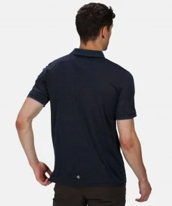 Mens Polos, Tees & Shirts Regatta Mens Remex II Polo -NAVY