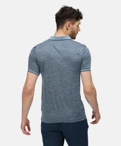 Regatta Mens Remex II Polo -SKY BLUE Mens Polos, Tees & Shirts