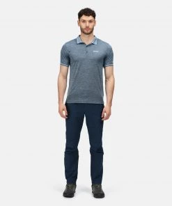 Regatta Mens Remex II Polo -SKY BLUE Mens Polos, Tees & Shirts