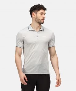 Mens Polos, Tees & Shirts Regatta Mens Remex II Polo -SILVER