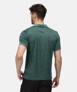 Regatta Mens Remex II Polo -PACIFIC