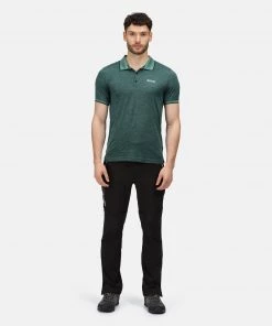 Regatta Mens Remex II Polo -PACIFIC