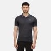 Regatta Mens Remex II Polo -DARK GREY