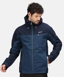 Regatta Mens Birchdale Jacket -DENIM BLUE Mens Jackets & Bodywarmers