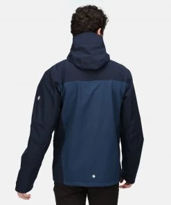 Regatta Mens Birchdale Jacket -DENIM BLUE Mens Jackets & Bodywarmers