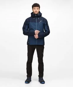 Regatta Mens Birchdale Jacket -DENIM BLUE Mens Jackets & Bodywarmers
