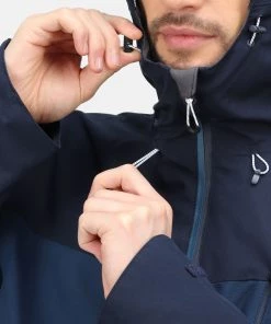 Regatta Mens Birchdale Jacket -DENIM BLUE Mens Jackets & Bodywarmers