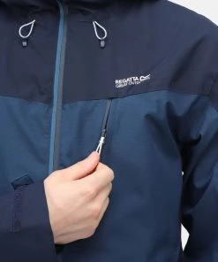 Regatta Mens Birchdale Jacket -DENIM BLUE Mens Jackets & Bodywarmers