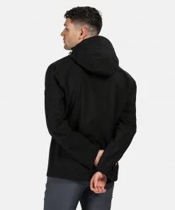 Regatta Mens Birchdale Jacket -BLACK/MAGNET
