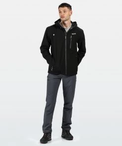 Regatta Mens Birchdale Jacket -BLACK/MAGNET
