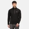 Regatta Mens Montes Fleece -BLACK Mens Fleeces & Midlayers