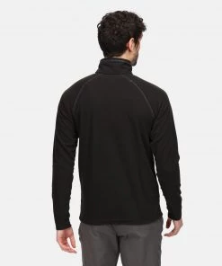 Regatta Mens Montes Fleece -BLACK Mens Fleeces & Midlayers