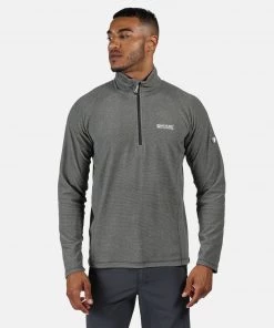 Regatta Mens Montes Fleece -LIGHT STEEL