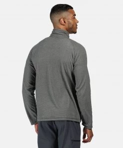 Regatta Mens Montes Fleece -LIGHT STEEL