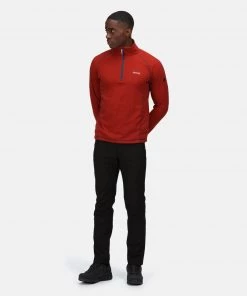 Regatta Mens Montes Fleece -FIERY RED Mens Fleeces & Midlayers