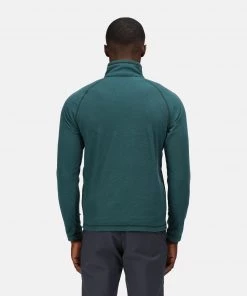 Mens Fleeces & Midlayers Regatta Mens Montes Fleece -PACIFIC