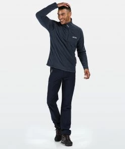Regatta Mens Montes Fleece -DARK DENIM Mens Fleeces & Midlayers