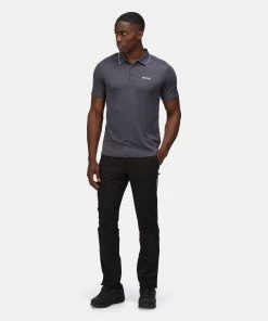 Regatta Mens Maverick V Polo -DARK GREY