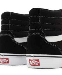 VANS Mens Filmore Hi Shoe -BLACK/WHITE Mens Footwear